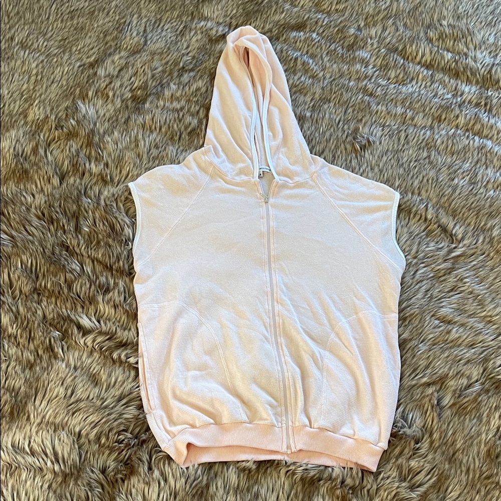 James Perse Soft Peach Hoodie